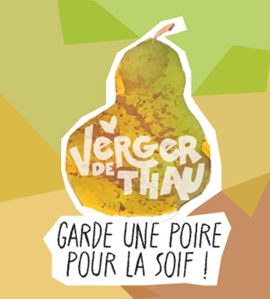 illustration garde une poire pour la soif Emma Brunel